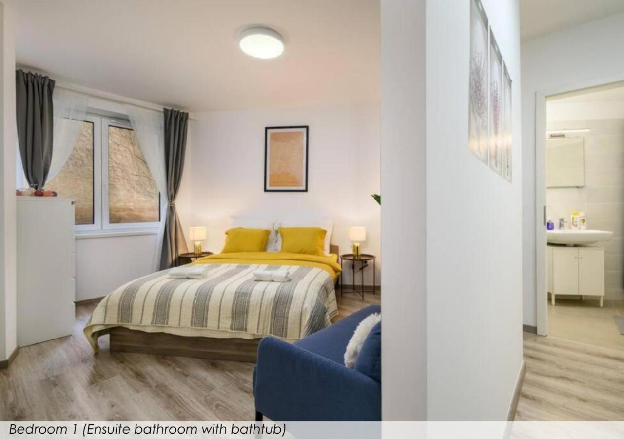 בודפשט B101 - Liberty Bridge Lovely Home With Free Parking מראה חיצוני תמונה